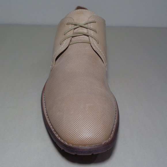 Steve Madden Size 11.5 M EBNERR Tan Leather Oxfords New Men\'s Shoes main image 9